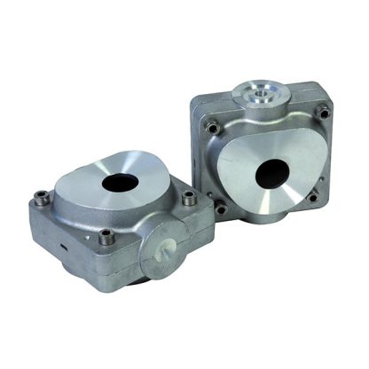 Mufla para inyectora de resinas electrohidraulica