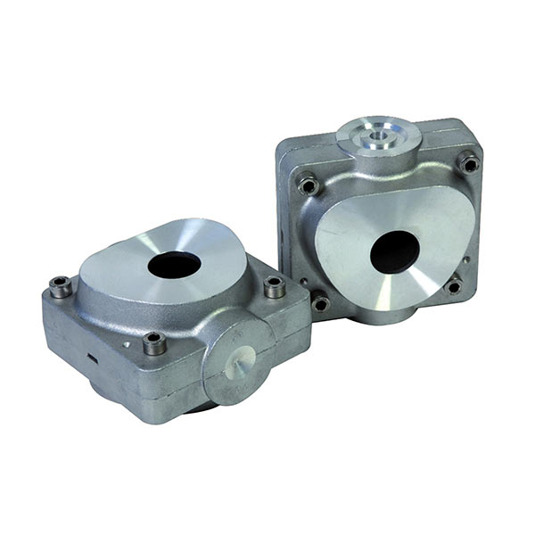 Mufla para inyectora de resinas electrohidraulica