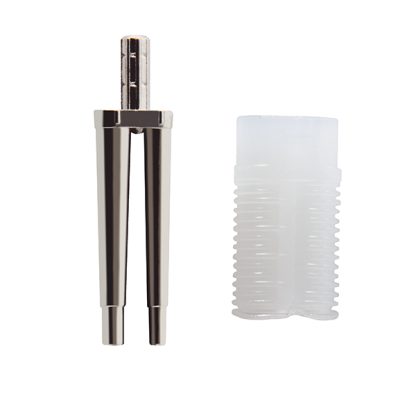 BI-V-PIN CAMISA PLASTICA TAPONES DE GOMA