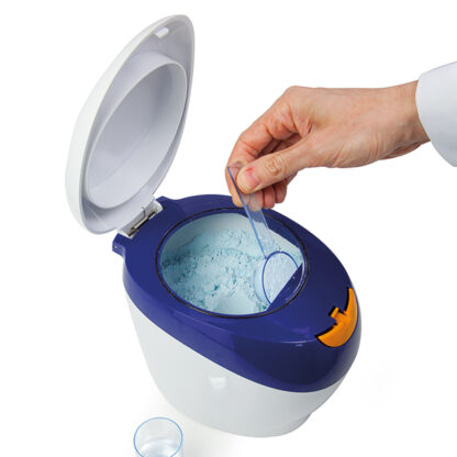 Depósito estanco para alginato