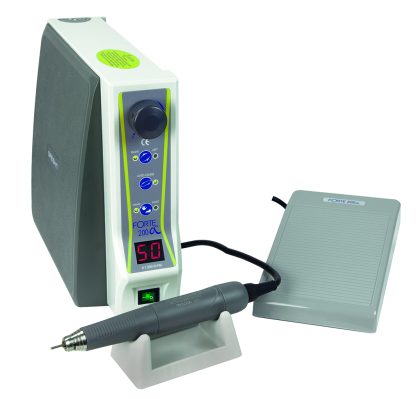 Micromotor sin escobillas con control de pie o rodilla.