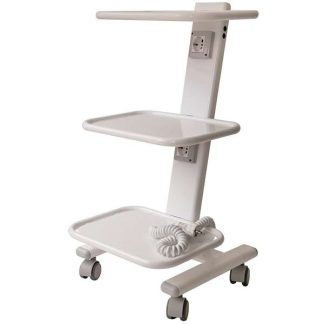 Carro con 3 baldas y 2 enchufes