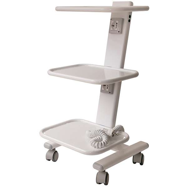 Carro con 3 baldas y 2 enchufes