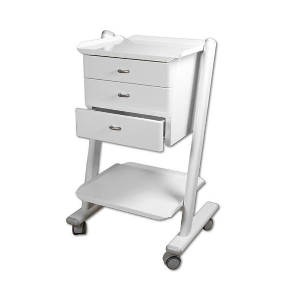 Carro con 3 cajones y 1 balda