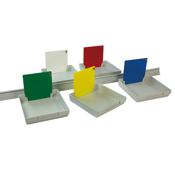 Bandejas porta trabajos colores