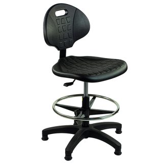 silla para puesto de trabajo sin ruedas con apoyapiés