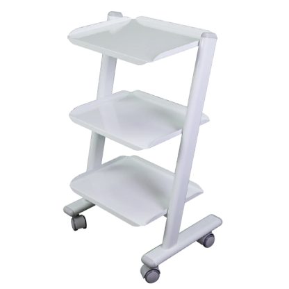 Carro con 3 baldas y 3 enchufes