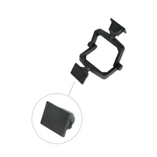 Articulador de plástico desechable - Negro  plano - Reposición 100 u.