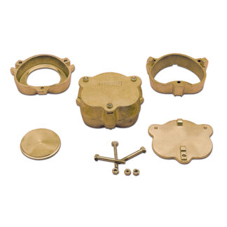 Mufla con tornillos con expulsor