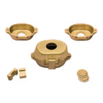 Mufla de dos pitones y cuñas