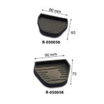 Zocaladores estriados