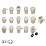 crisoles oxido silicio doble capa