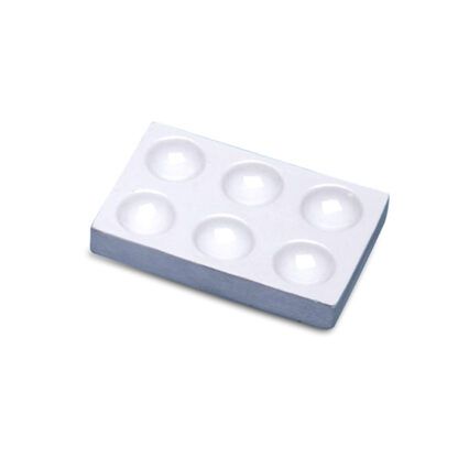 PALETA DE PORCELANA CON 6 CAVIDADES