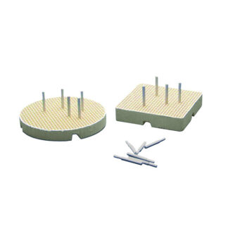 SET DE BANDEJAS PORTACERAMICAS (2 U.) CON PINES