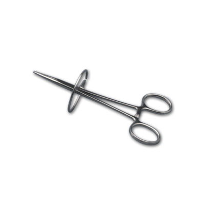 PINZA MOSQUITO CON ARO PARA CERAMICA RECTA