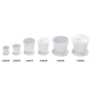 tacitas de silicona transparente