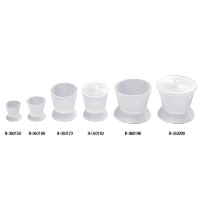 tacitas de silicona transparente